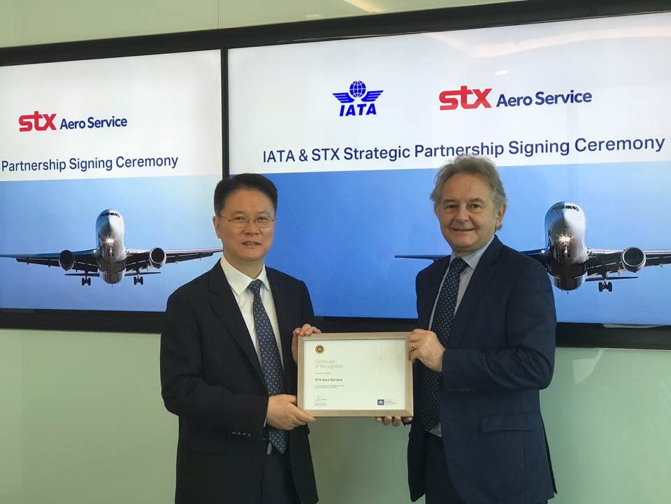 Announcing IATA's Strategic Partnership stxaero 홍보 썸네일